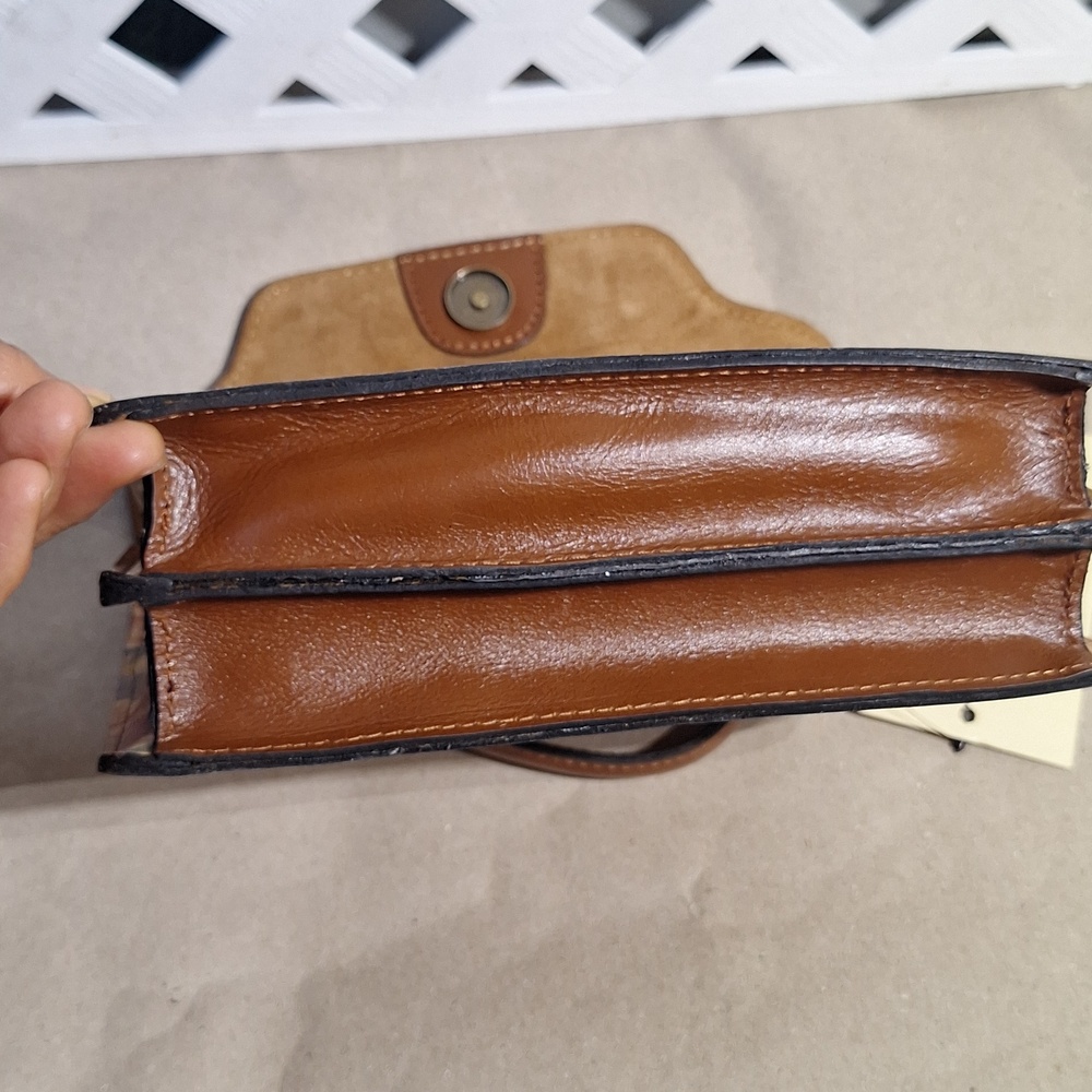 NWT Patricia Nash Womens Vintage Vegetable Tan Porcili Top Handle Bag - Picture 8 of 11